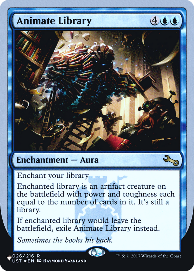 Animate Library - The List (Unfinity Foil Edition) Foil