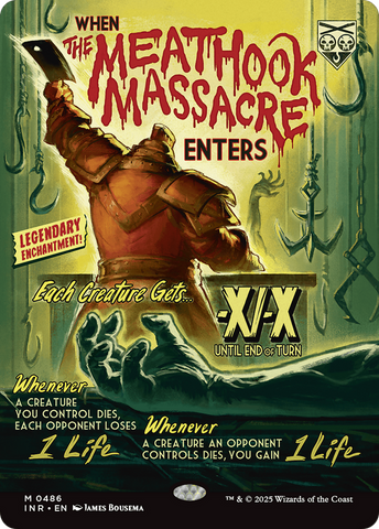 The Meathook Massacre (Showcase) (Showcase) (Borderless) [Innistrad Remastered]