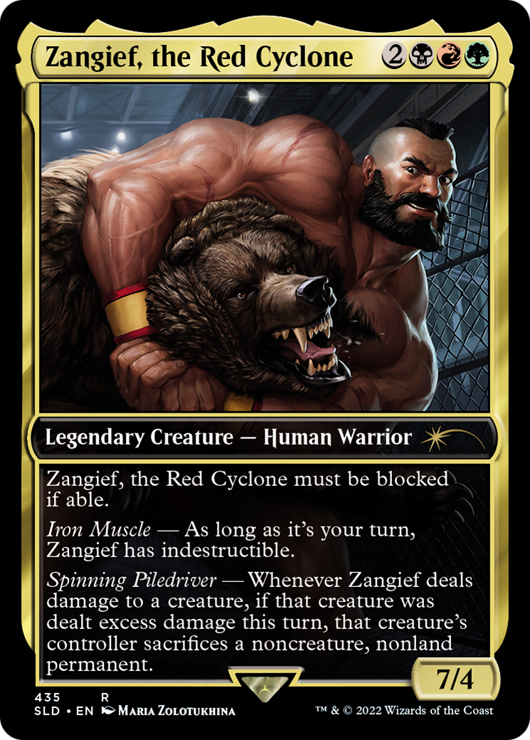 Zangief, the Red Cyclone [Secret Lair Drop] / Zangief, the Red Cyclone
