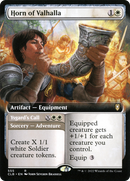 Horn of Valhalla (Extended Art): (Extended Art) [Commander Legends: Battle for Baldur's Gate]