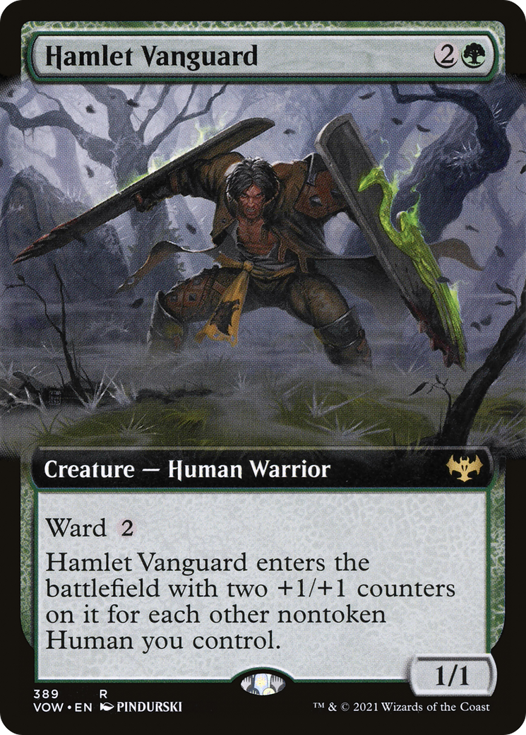 Hamlet Vanguard (Extended Art): (Extended Art) [Innistrad: Crimson Vow]