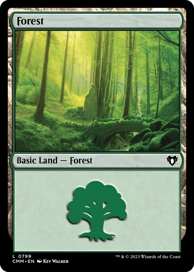 Forest (0799) [Commander Masters]