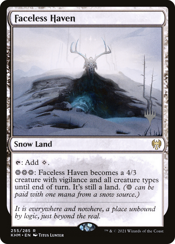 Faceless Haven: (snow) [Kaldheim Promos]