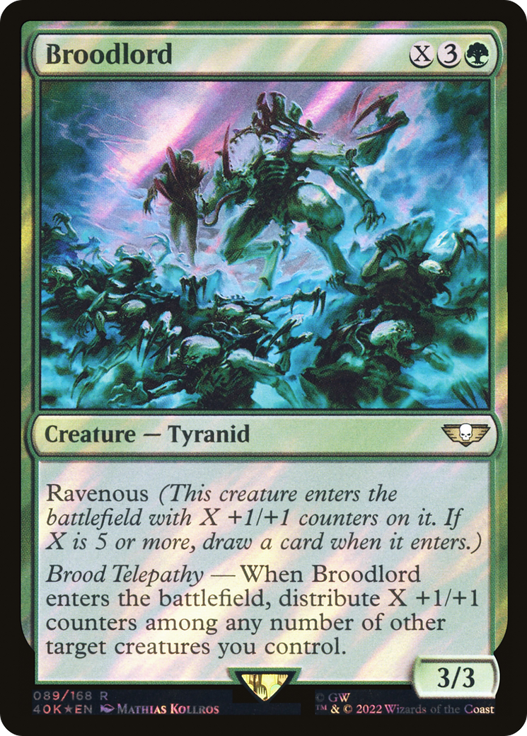Broodlord (Surge Foil) - Warhammer 40,000 Commander Foil