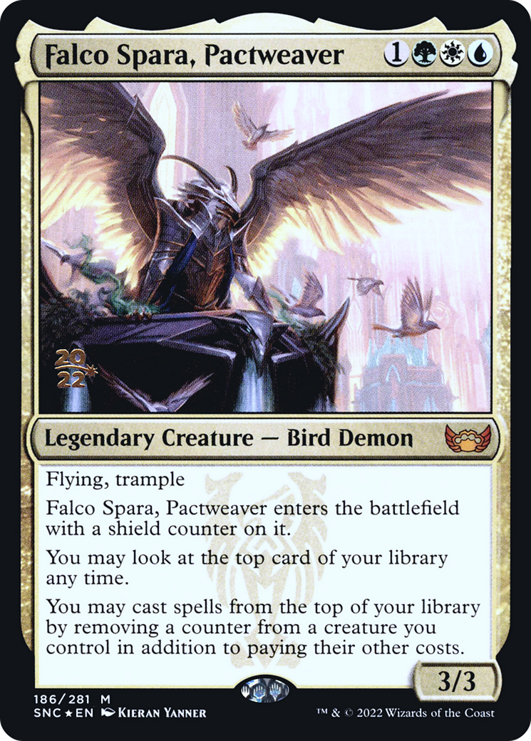 Falco Spara, Pactweaver [Streets of New Capenna Promos] Foil