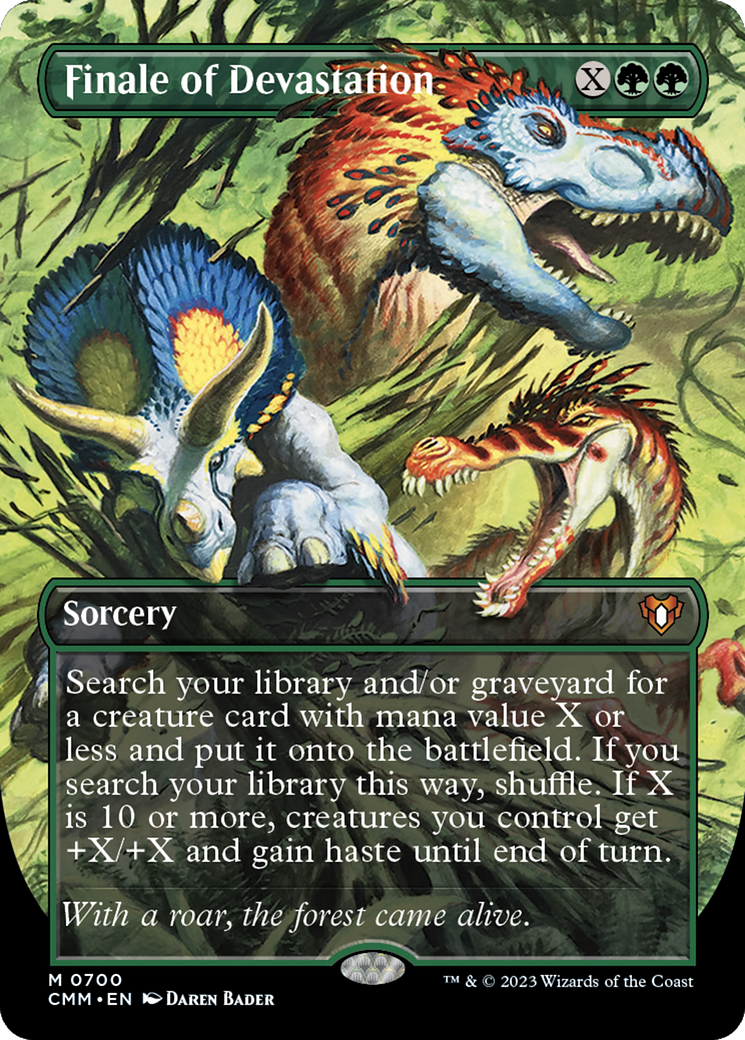 Finale of Devastation (Borderless) [Commander Masters]