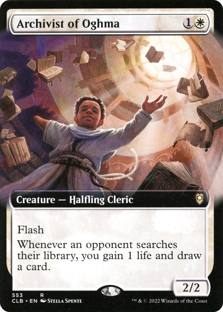 Archivist of Oghma (Extended Art) - Commander Legends: Battle for Baldur's Gate: (Extended Art)