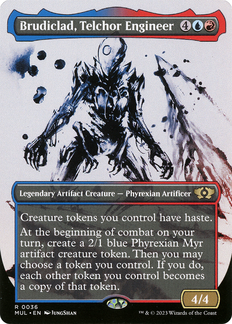 Brudiclad, Telchor Engineer - Multiverse Legends: (Showcase) (Borderless)