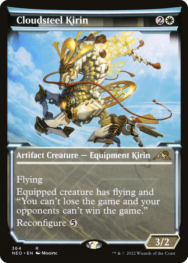 Cloudsteel Kirin (Showcase): (Showcase) [Kamigawa: Neon Dynasty]