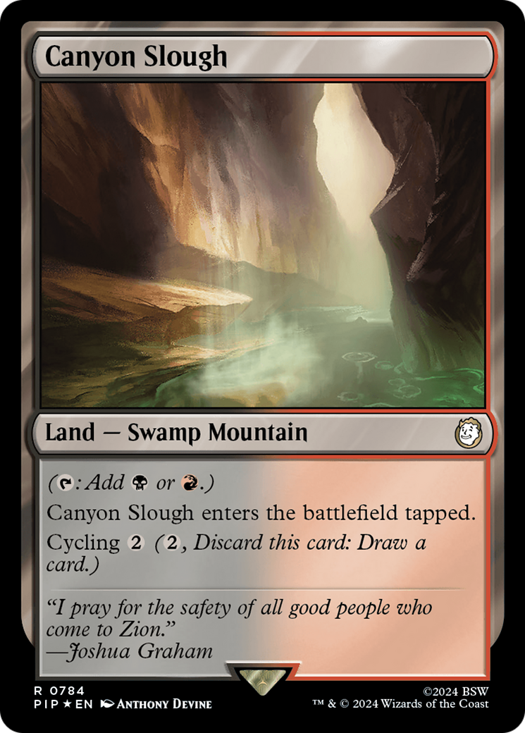 Canyon Slough (Surge Foil) - Fallout Foil