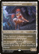 Spirited Companion - [Kamigawa: Neon Dynasty]: (enchantment)