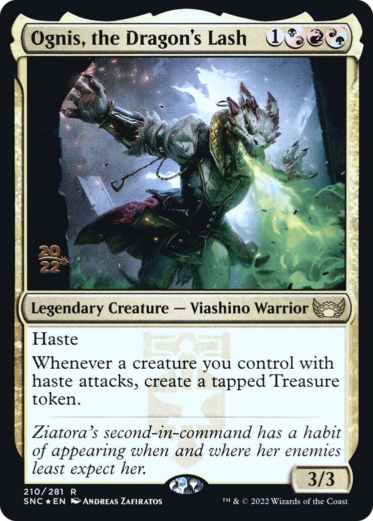 Ognis, the Dragon's Lash - [Streets of New Capenna Promos] Foil