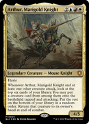Arthur, Marigold Knight - Bloomburrow Commander Foil