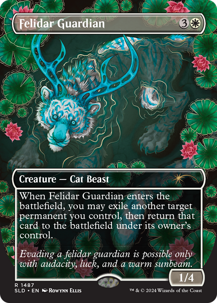 Felidar Guardian (Borderless) [Secret Lair Drop]