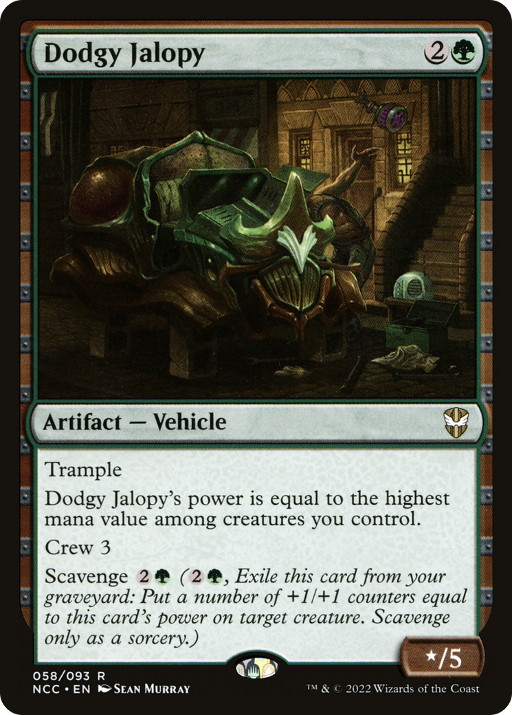 Dodgy Jalopy [New Capenna Commander]