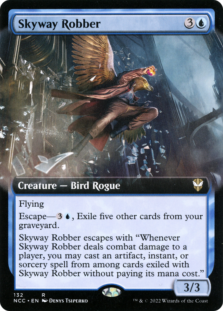 Skyway Robber (Extended Art) - [New Capenna Commander]: (Extended Art)