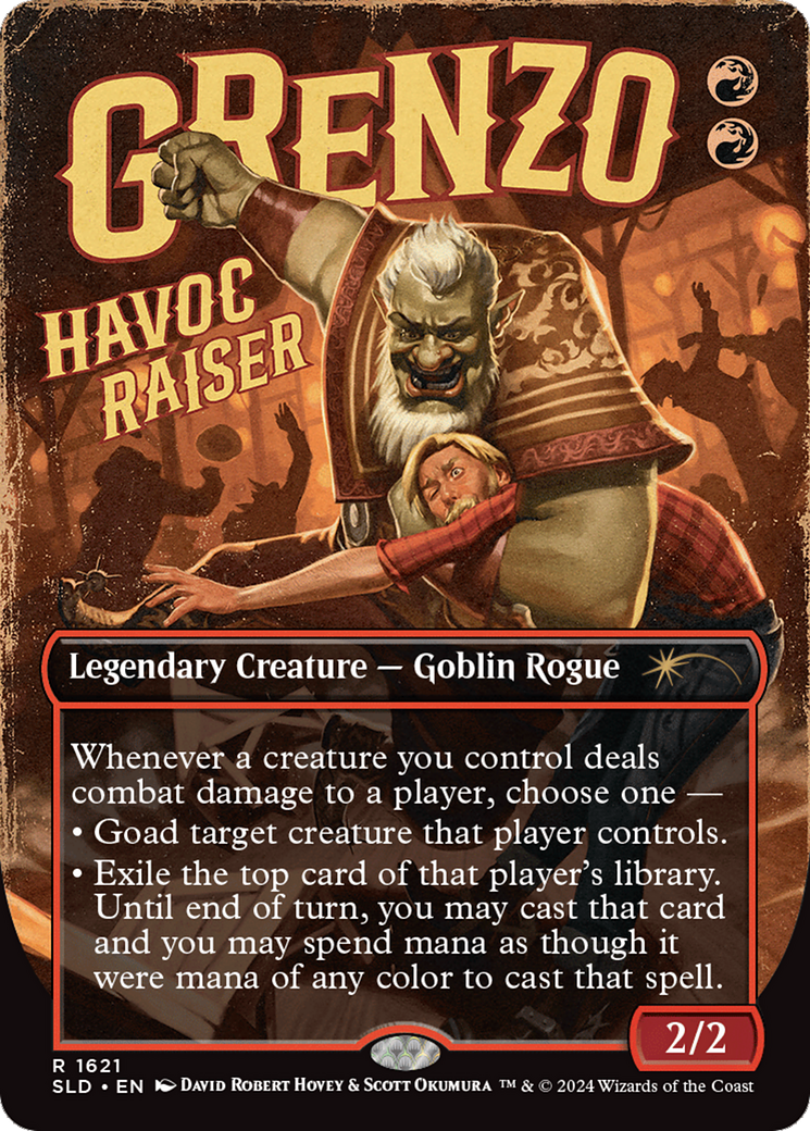 Grenzo, Havoc Raiser (Borderless) [Secret Lair Drop]