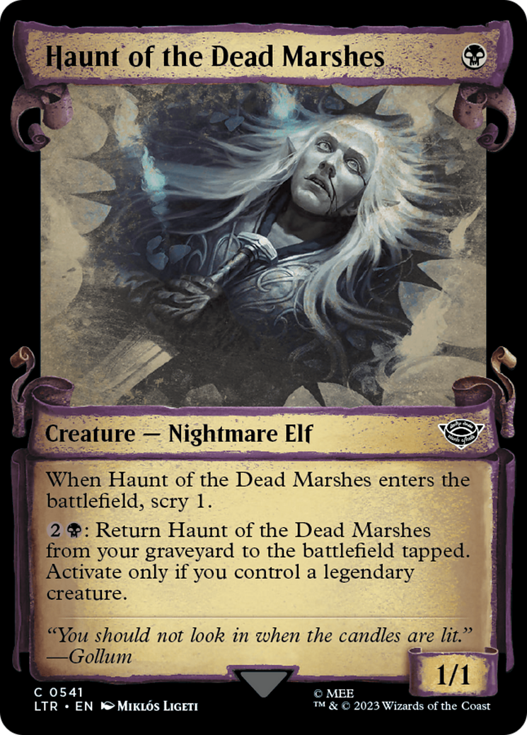 Haunt of the Dead Marshes (Showcase Scrolls): (Showcase) [The Lord of the Rings: Tales of Middle-earth]