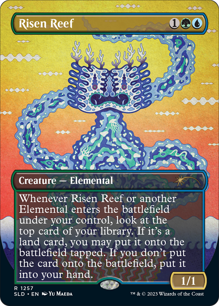 Risen Reef [Secret Lair Drop] (Borderless)