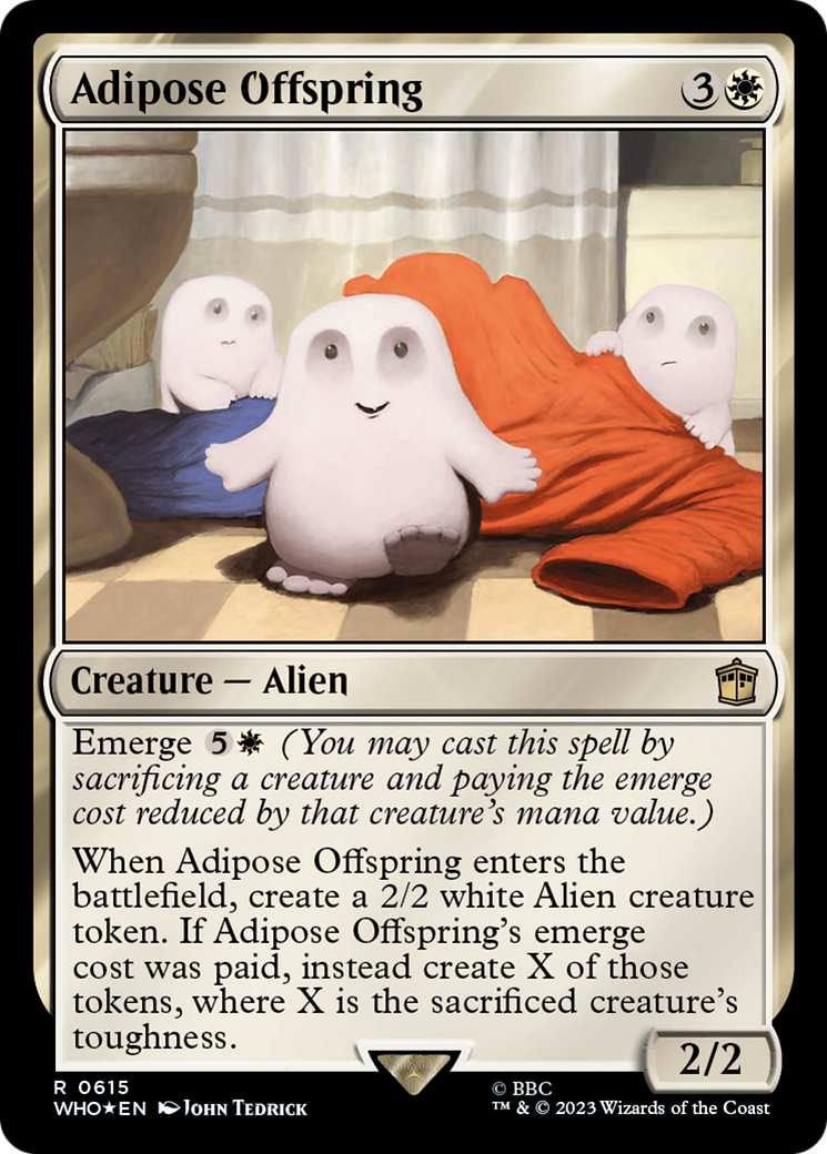 Adipose Offspring (Surge Foil) - Doctor Who Foil