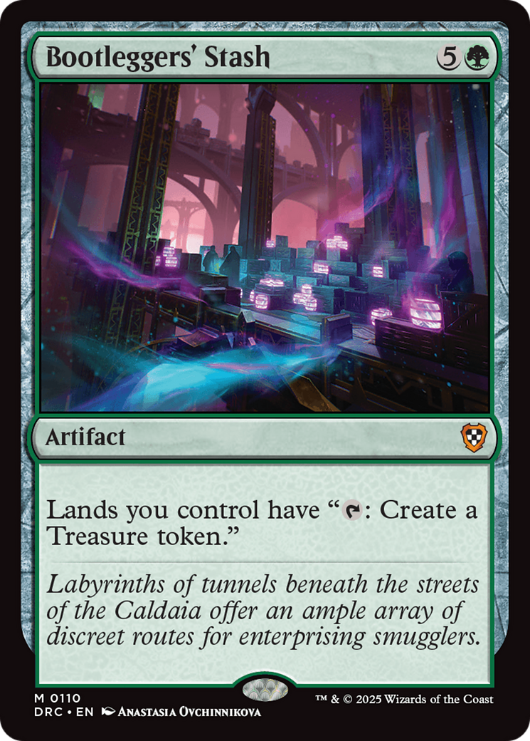Bootleggers' Stash - Commander: Aetherdrift