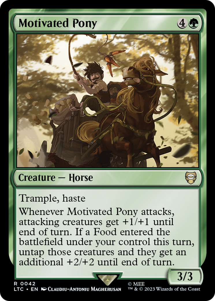 Motivated Pony - [Tales of Middle-earth Commander]