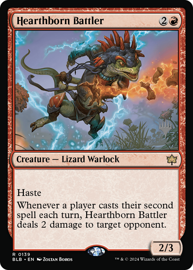 Hearthborn Battler [Bloomburrow Promos]