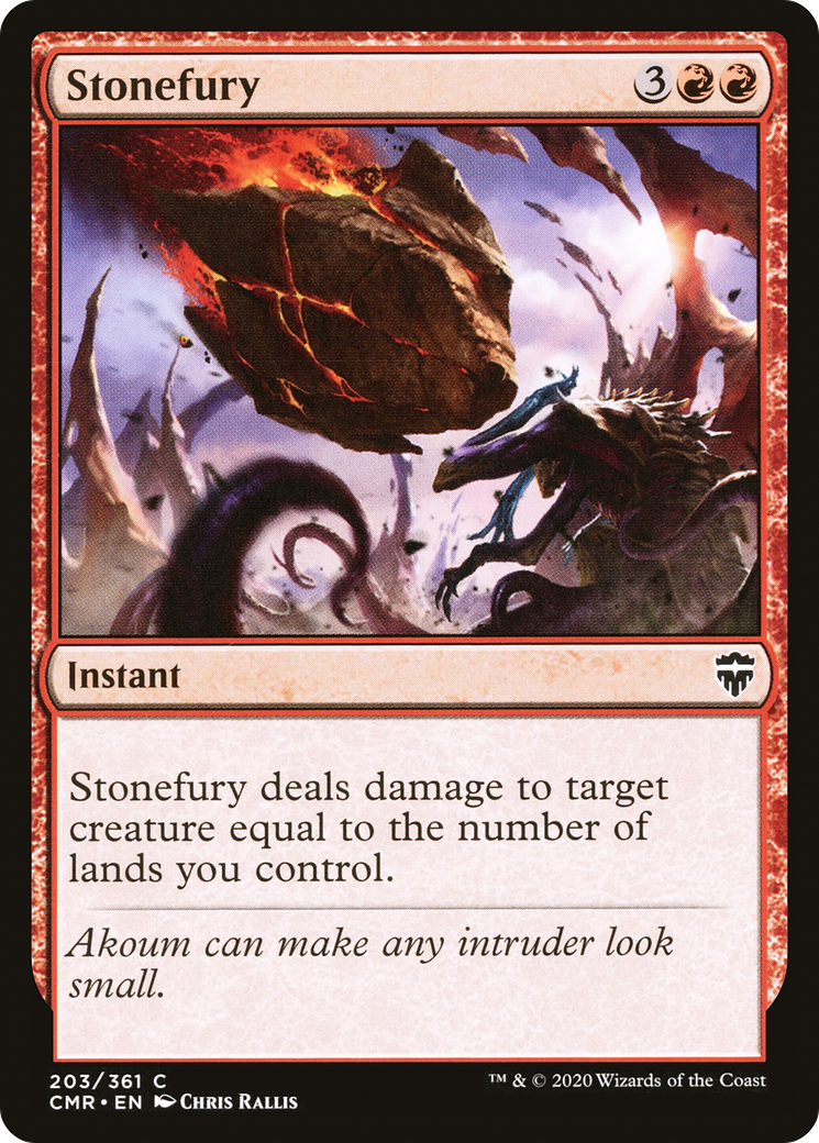 Stonefury - [Commander Legends]