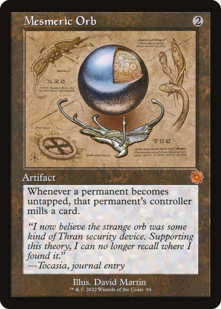 Mesmeric Orb (Retro Schematic) [The Brothers' War Retro Artifacts]