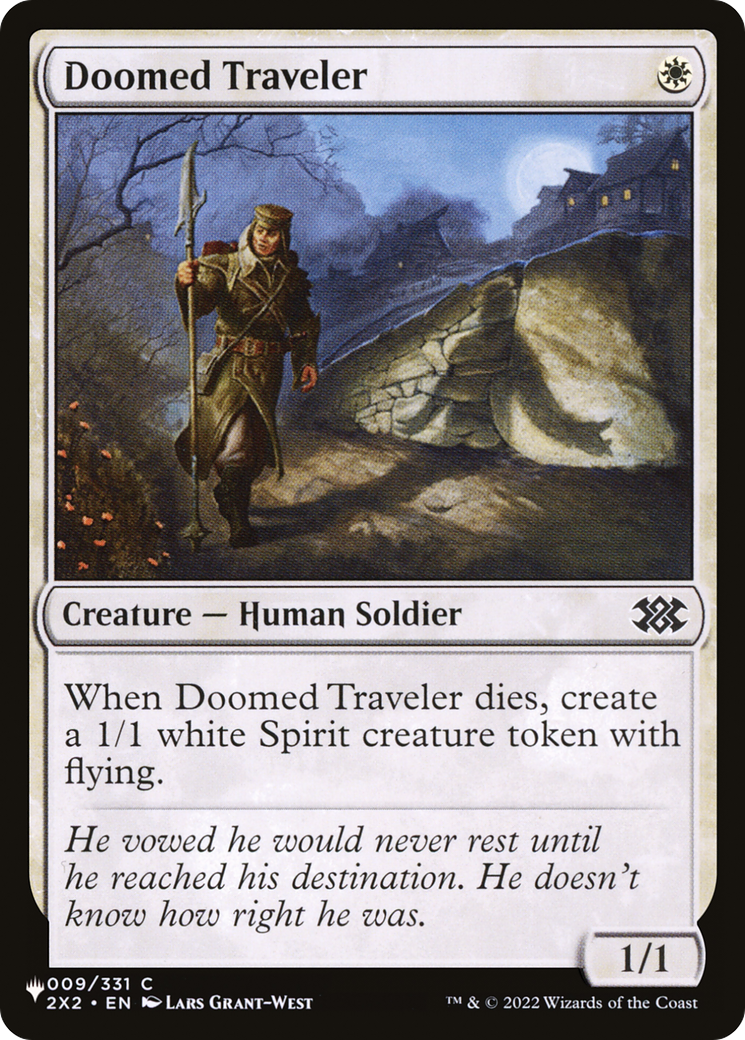 Doomed Traveler (2X2) [The List]