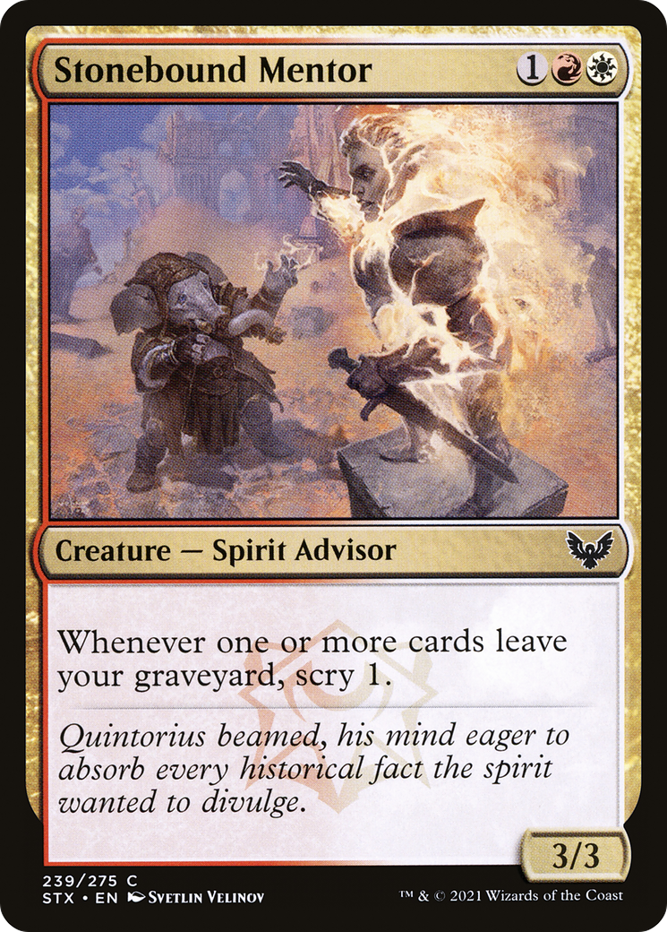 Stonebound Mentor - [Strixhaven: School of Mages]