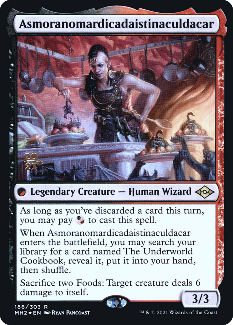 Asmoranomardicadaistinaculdacar - Modern Horizons 2 Promos Foil
