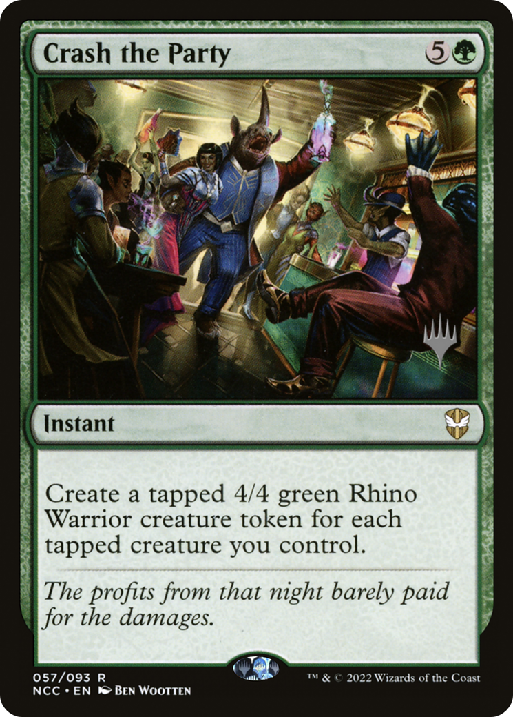 Crash the Party [New Capenna Commander Promos] Foil