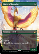 Birds of Paradise (Anime Borderless) - Ravnica Remastered