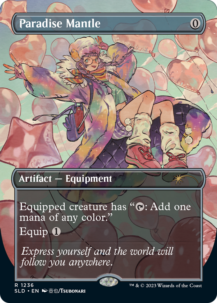 Paradise Mantle [Secret Lair Drop] (Borderless)