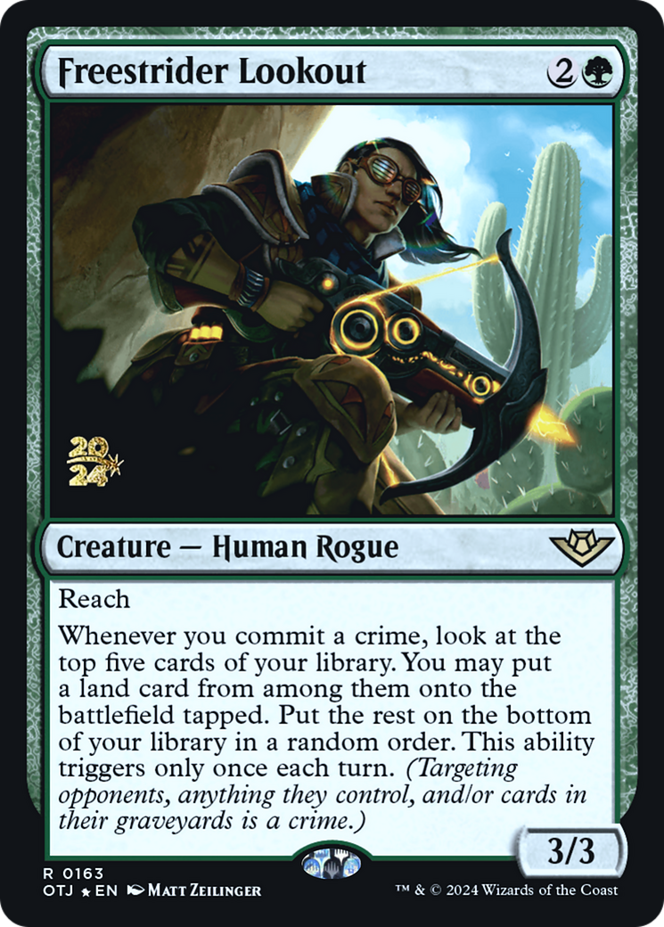 Freestrider Lookout - [Outlaws of Thunder Junction Promos] Foil