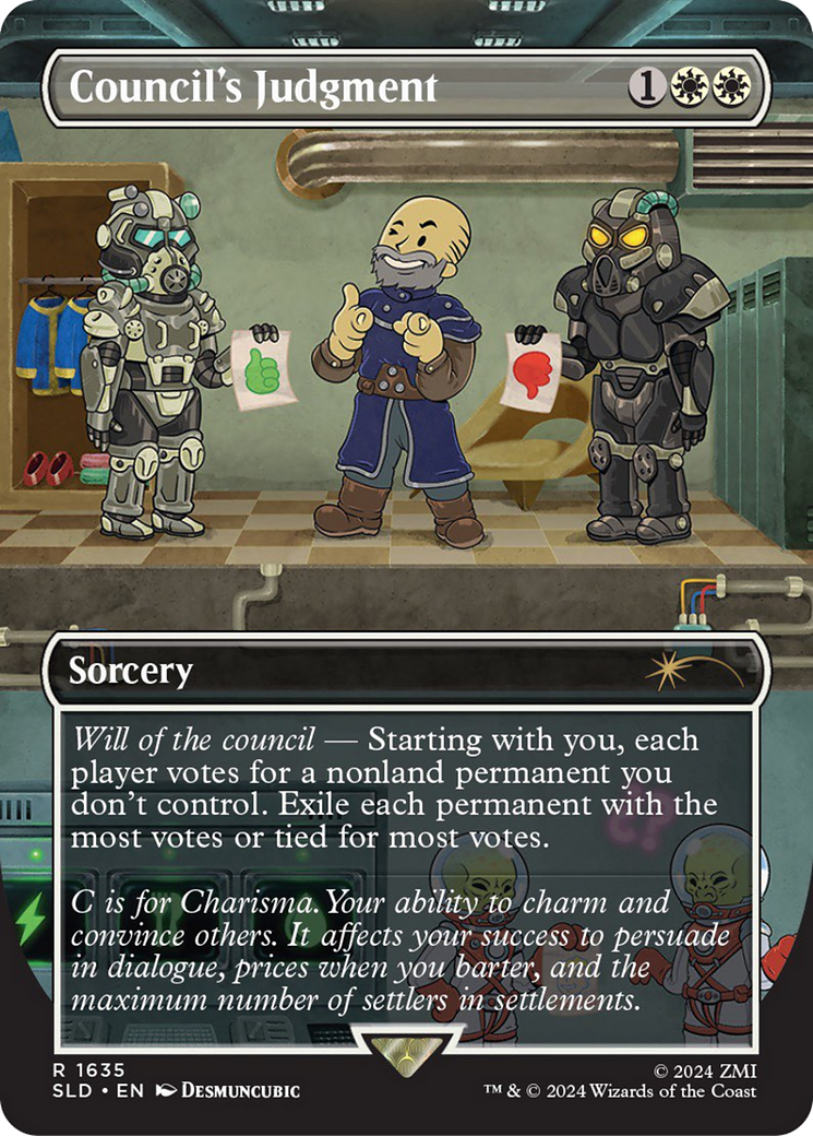 Council's Judgment (Borderless) [Secret Lair Drop]
