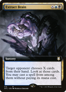 Extract Brain (Extended Art): (Extended Art) [Forgotten Realms Commander]
