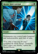 Heroic Intervention (Surge Foil) [Doctor Who] Foil