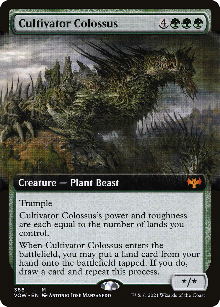 Cultivator Colossus (Extended Art): (Extended Art) [Innistrad: Crimson Vow]