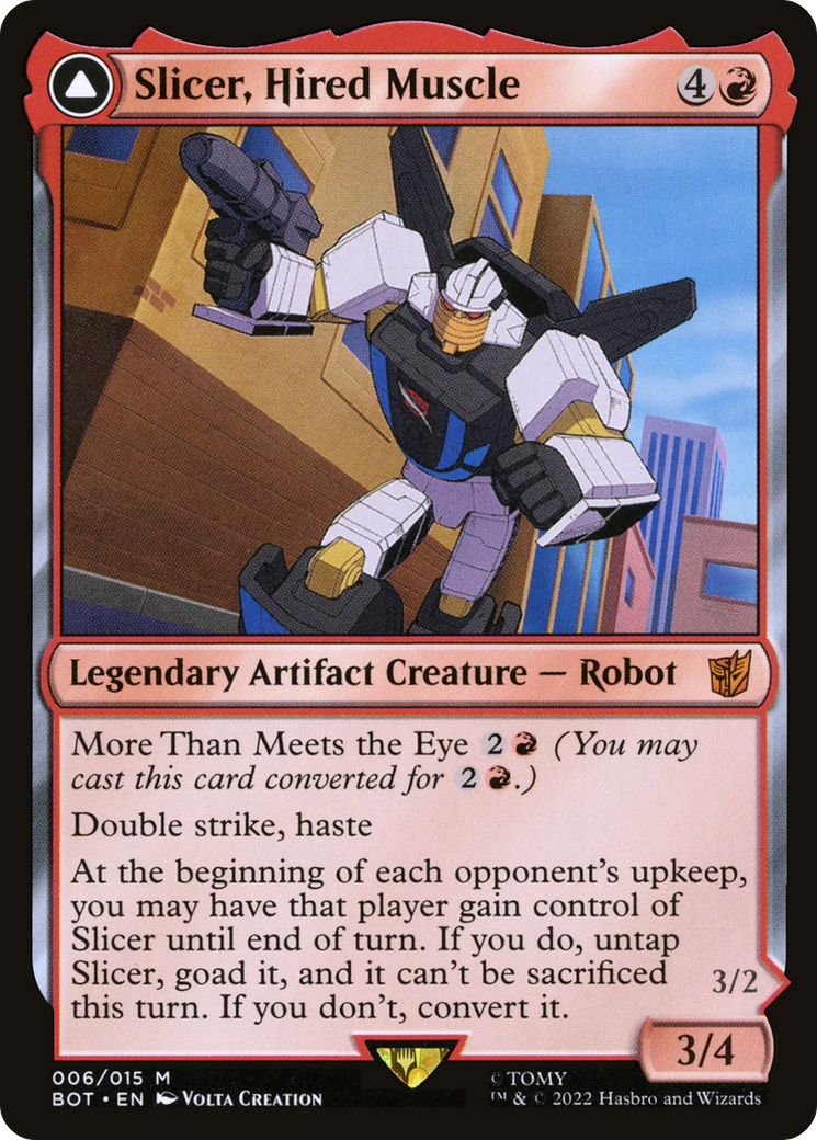Slicer, Hired Muscle - [Transformers]: (convertdfc)