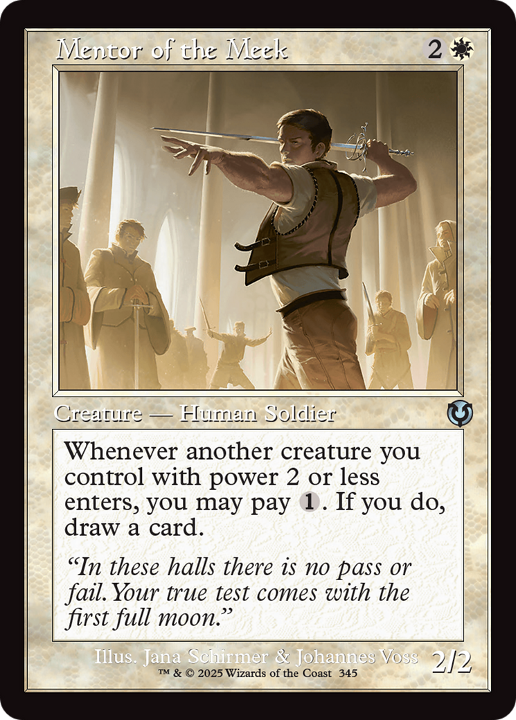 Mentor of the Meek (Retro Frame) - [Innistrad Remastered]