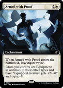 Armed with Proof (Extended Art) - Murders at Karlov Manor Commander: (Extended Art)