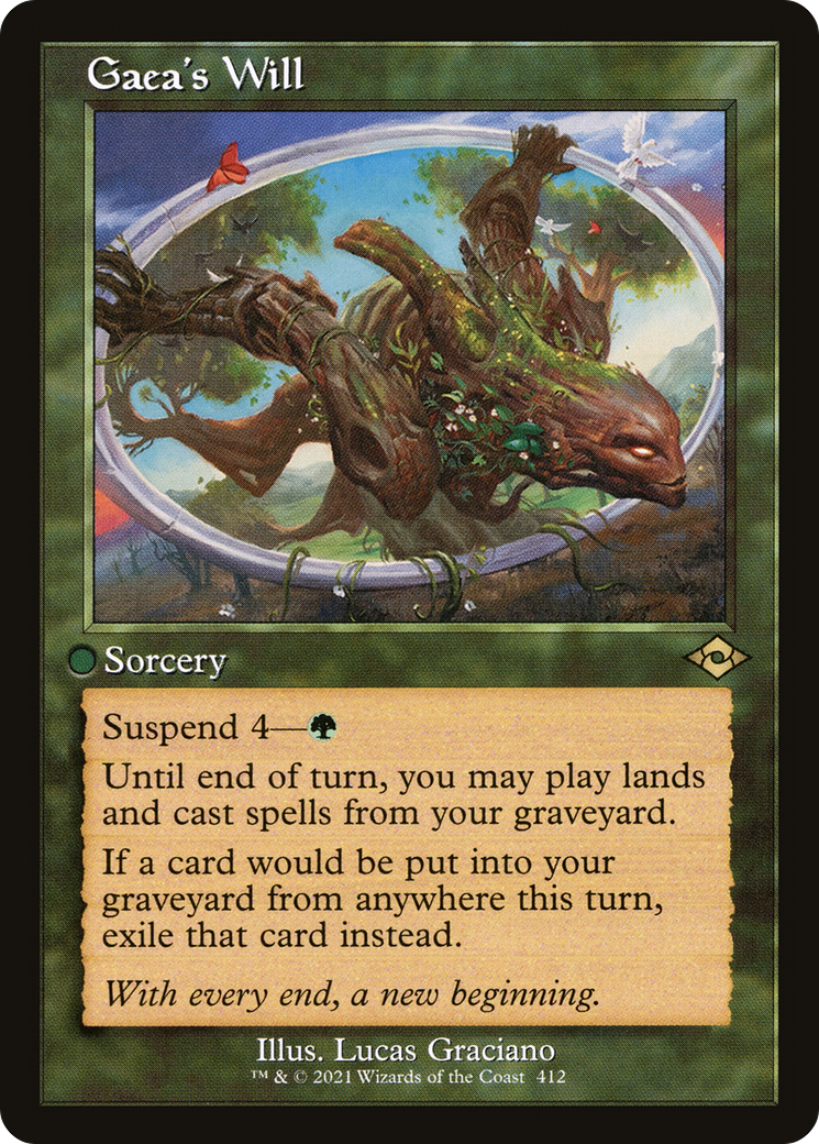 Gaea's Will (Retro Frame) [Modern Horizons 2] Foil