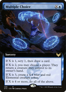 Multiple Choice (Extended Art) [Strixhaven: School of Mages]