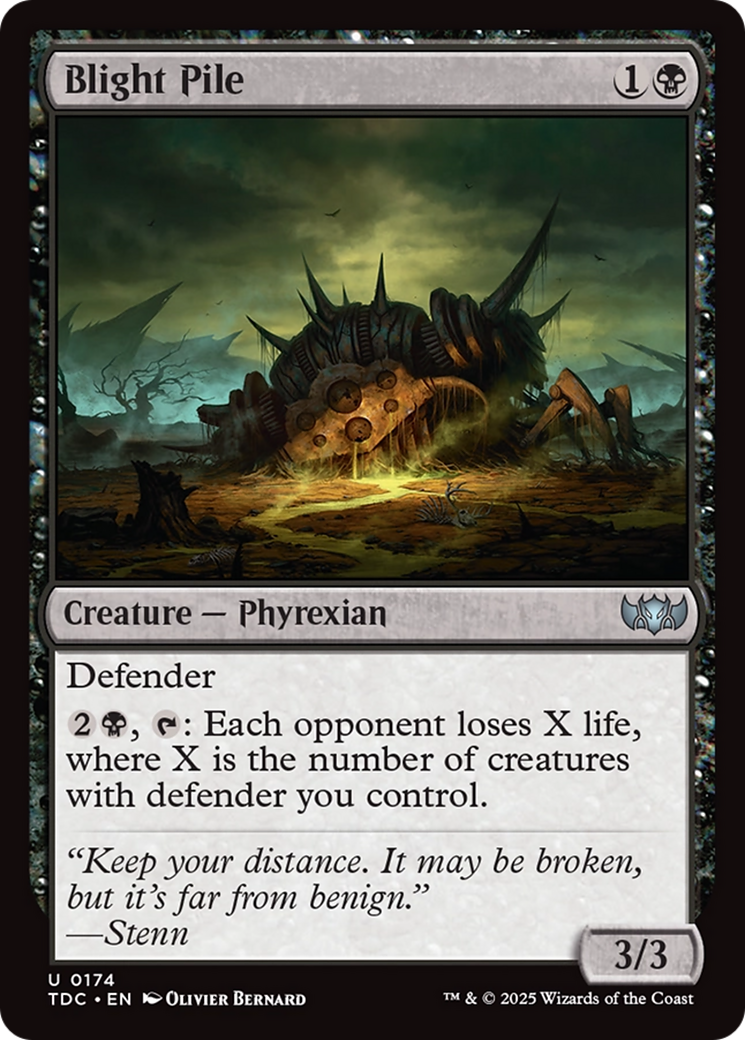 Blight Pile - Commander: Tarkir: Dragonstorm