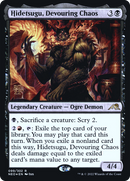 Hidetsugu, Devouring Chaos [Kamigawa: Neon Dynasty Promos] Foil