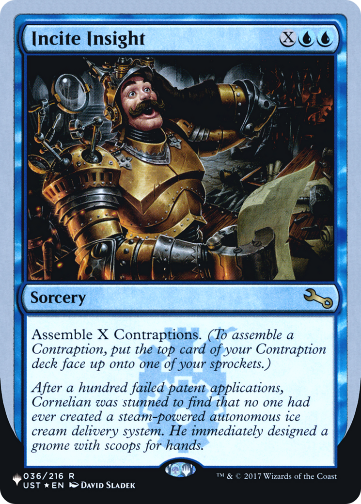 Incite Insight [The List (Unfinity Foil Edition)] Foil