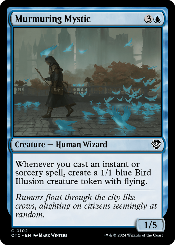 Murmuring Mystic - [Outlaws of Thunder Junction Commander]