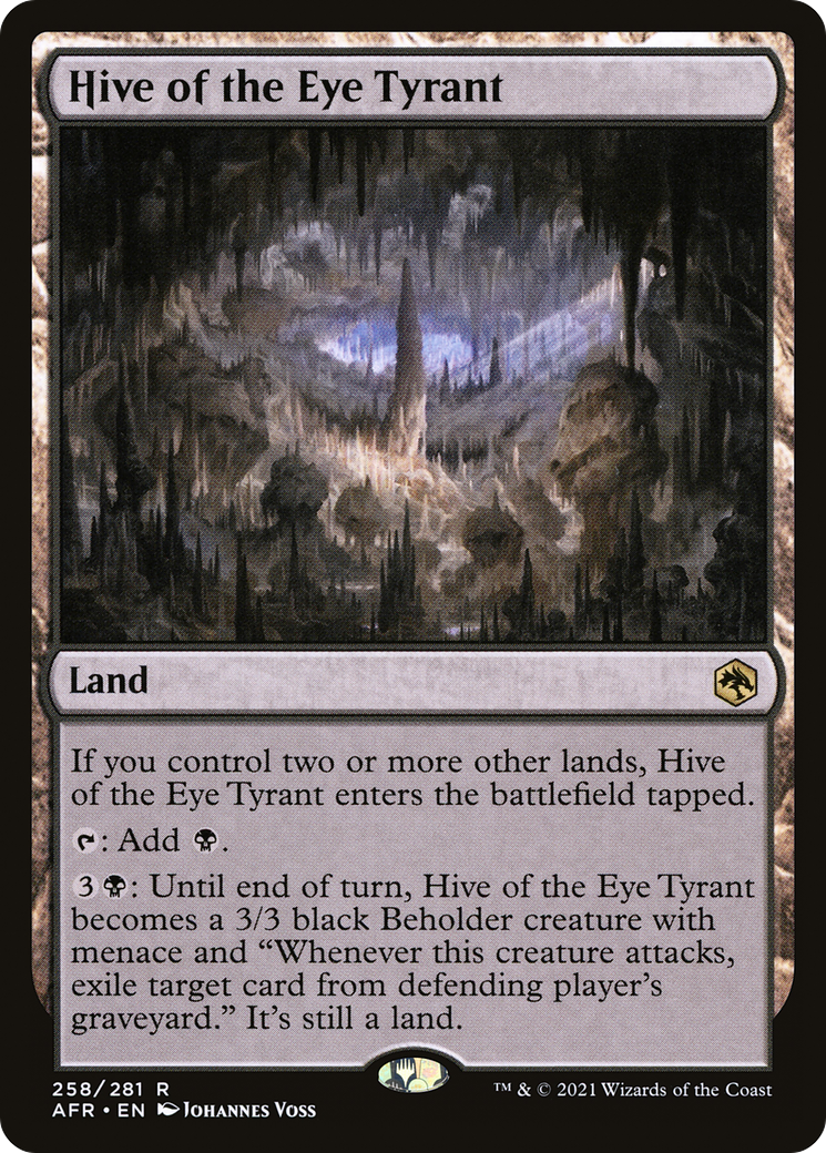 Hive of the Eye Tyrant [Adventures in the Forgotten Realms]